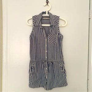 Abercrombie &Fitch- striped jumpsuit romper
